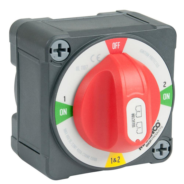 BEP Pro Installer 400A EZ-Mount Battery Selector Switch (1-2-Both-Off) [771-S-EZ] - Essenbay Marine