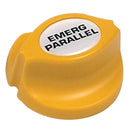 BEP Emergency Parallel Battery Knob - Yellow - Easy Fit [701-KEY-EP] - Essenbay Marine