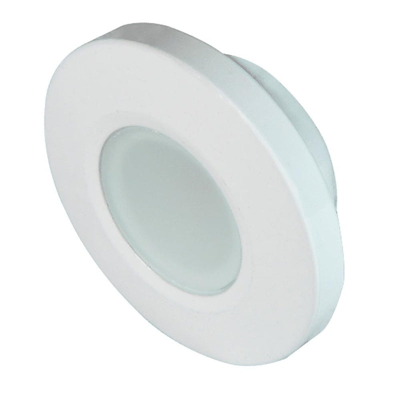 Lumitec Orbit Flush Mount Down Light Spectrum RGBW - White Housing [112527] - Essenbay Marine