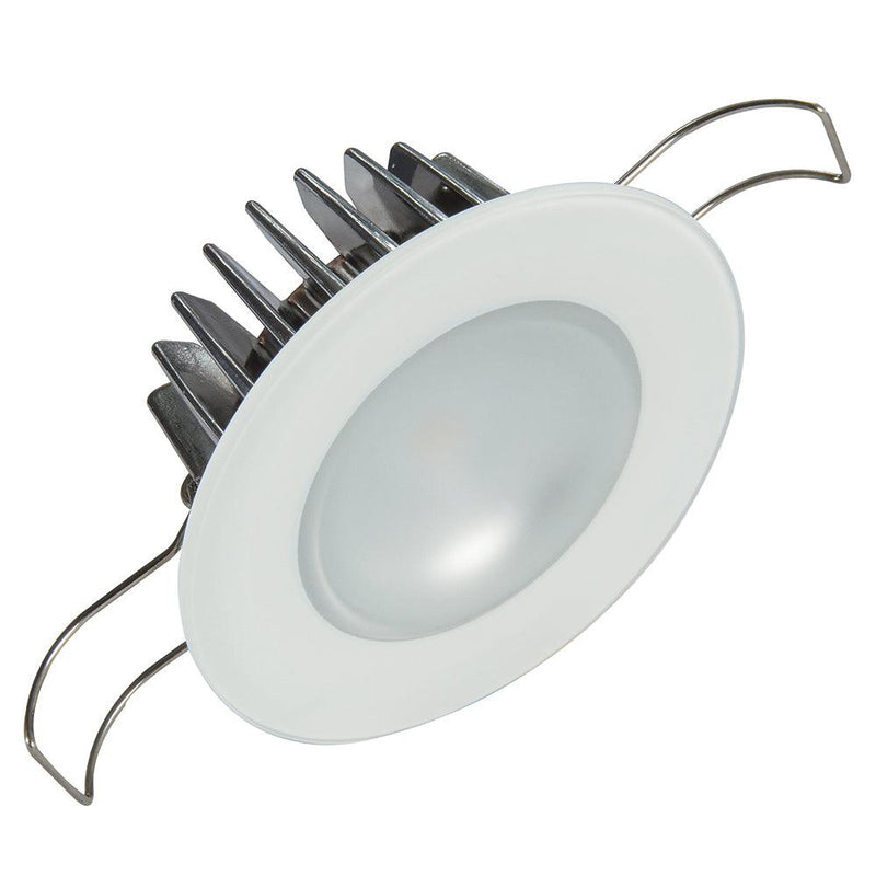 Lumitec Mirage Flush Mount Down Light Spectrum RGBW - Glass Bezel [113197] - Essenbay Marine