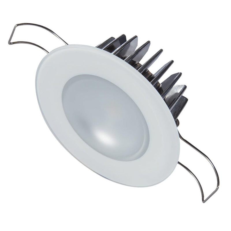 Lumitec Mirage Flush Mount Down Light Spectrum RGBW - Glass Bezel [113197] - Essenbay Marine