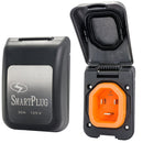 SmartPlug 30 Amp Non Metallic Black Inlet - Boat  RV Side [BM30PB] - Essenbay Marine