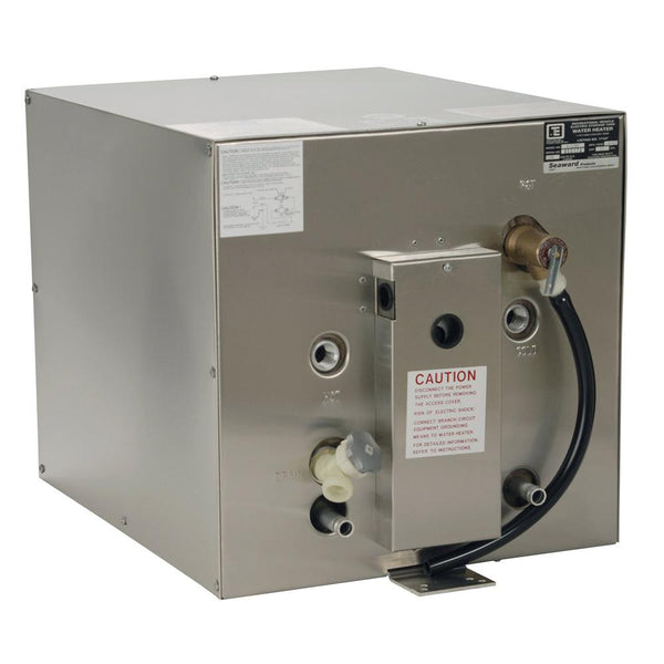 Whale Seaward 11 Gallon Hot Water Heater w/Front Heat Exchanger - Stainless Steel - 120V - 1500W [F1200] - Essenbay Marine