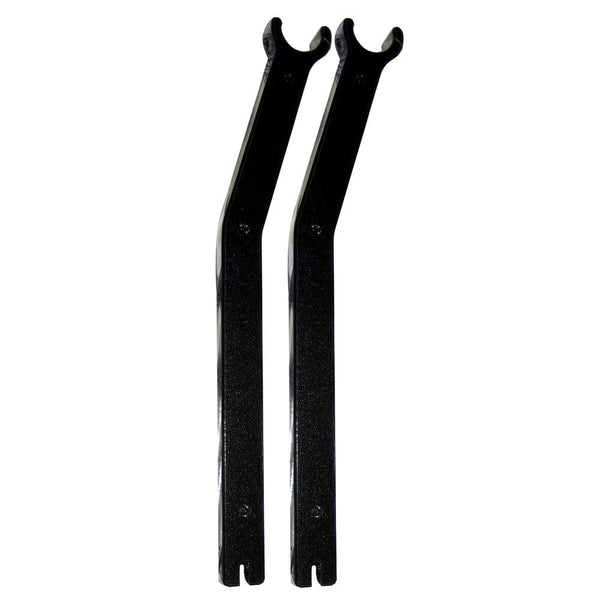 Rupp Outrigger Supports W/2" Offset - Pair [MI-1050-ORS] - Essenbay Marine