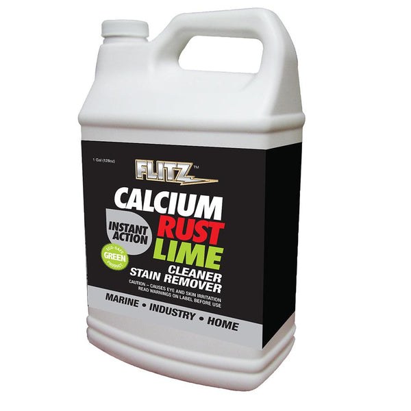 Flitz Instant Calcium, Rust & Lime Remover - Gallon Refill [CR 01610] - Essenbay Marine