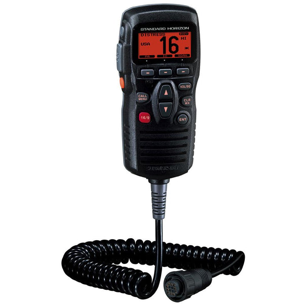 Standard Horizon RAM3+ Remote Station Microphone - Black [CMP31B] - Essenbay Marine