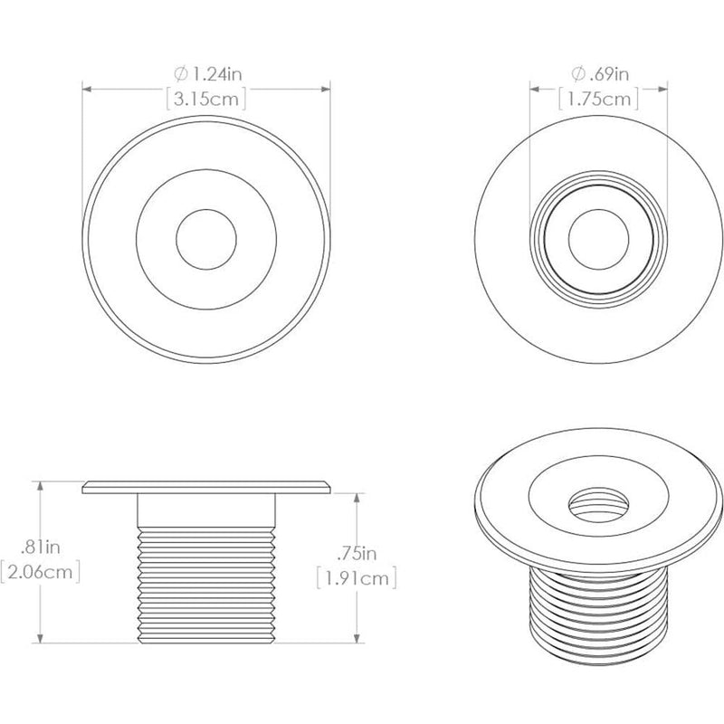 Lumitec Echo Courtesy Light - Brushed Housing - White Light [112203] - Essenbay Marine