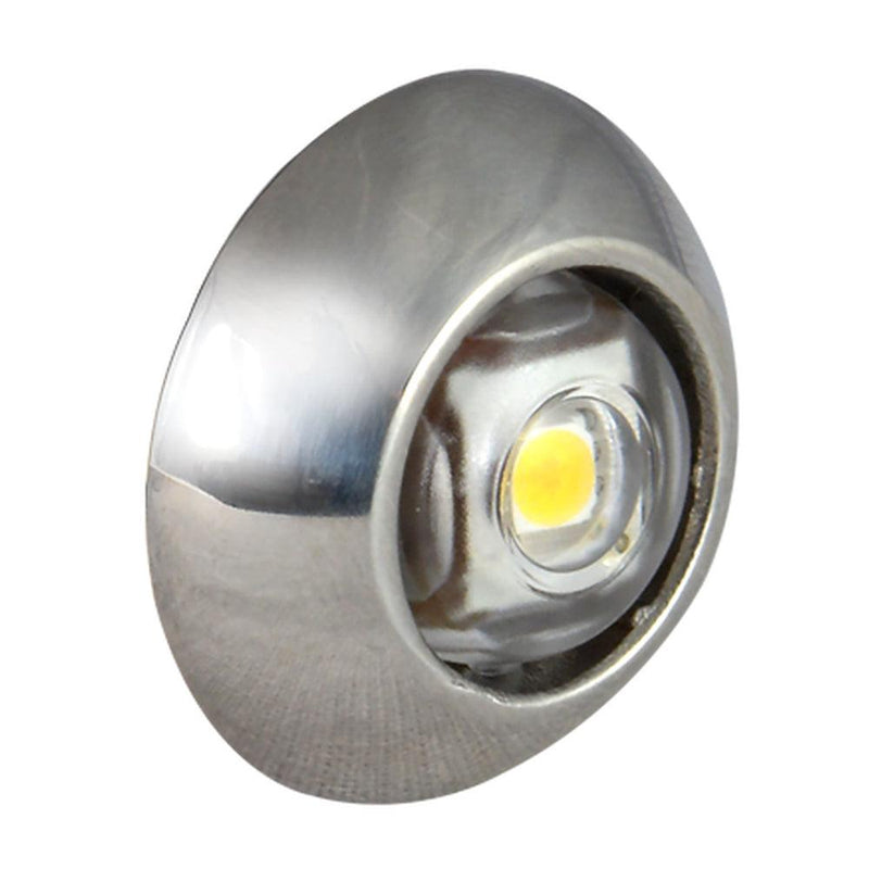 Lumitec Exuma Courtesy Light - Polished Stainless Housing - Blue Light [101050] - Essenbay Marine