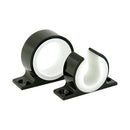 Lee's Single Rod Rack Set - Bright Black Finish [MC70BK] - Essenbay Marine