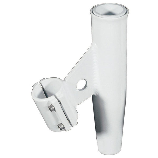 Lee's Clamp-On Rod Holder - White Aluminum - Vertical Mount - Fits 1.660" O.D. Pipe [RA5003WH] - Essenbay Marine