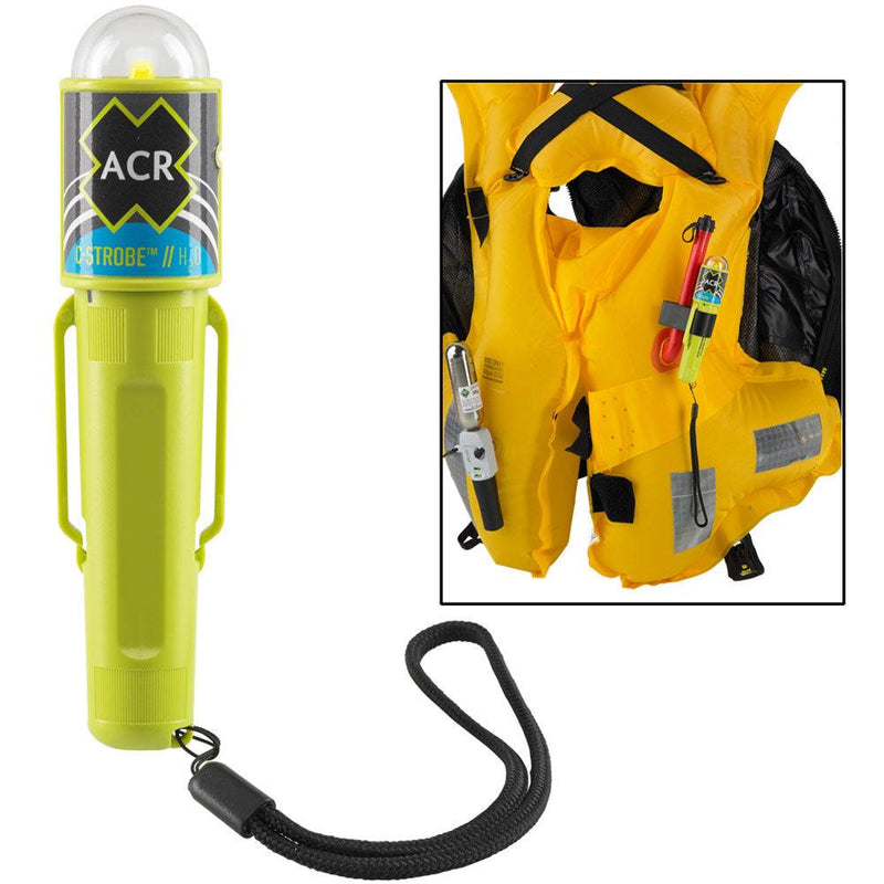 ACR C-Strobe H20 - Water Activated LED PFD Emergency Strobe w/Clip [3964.1] - Essenbay Marine