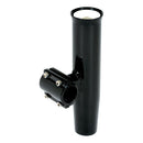 Lee's Clamp-On Rod Holder - Black Aluminum - Horizontal Mount - Fits 1.315" O.D. Pipe [RA5202BK] - Essenbay Marine