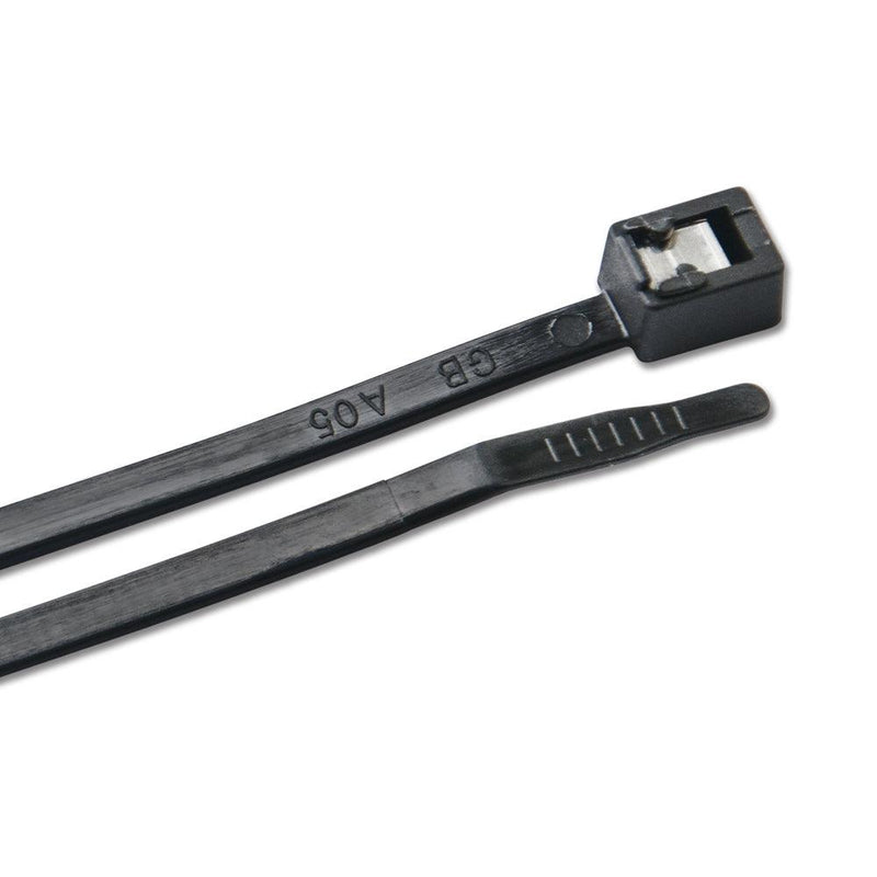 Ancor 8" UV Black Self Cutting Cable Zip Ties - 500-Pack [199264] - Essenbay Marine