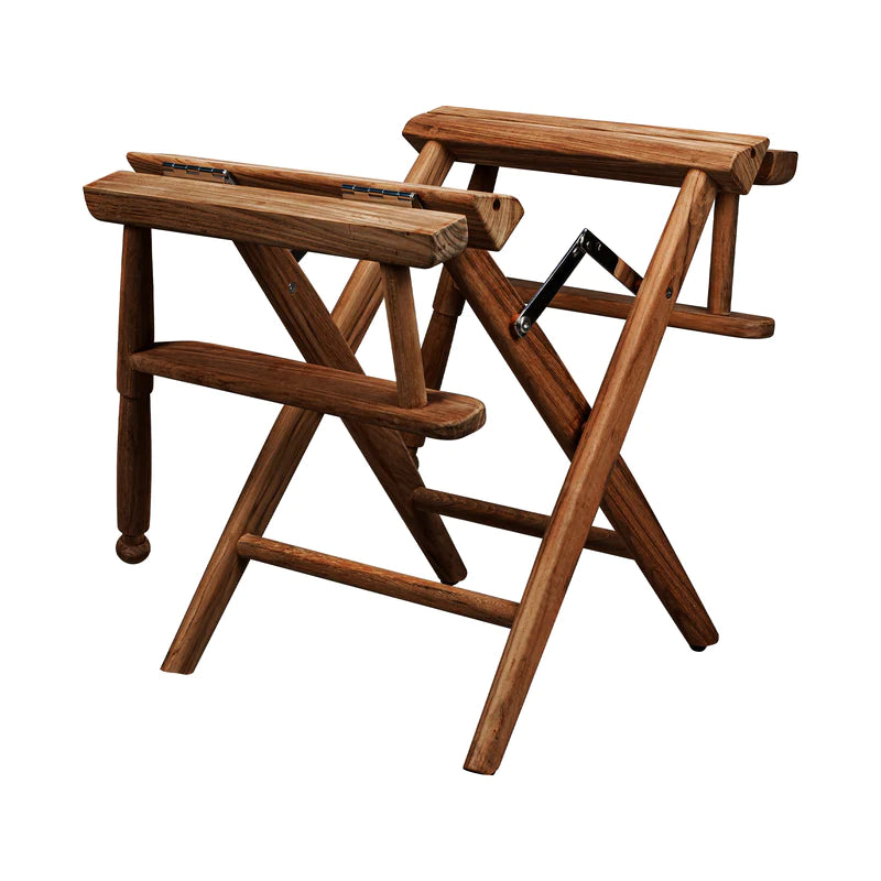 Whitecap Teak Director's Chair W/Cream Cushion 18" Part 61040 - Essenbay Marine