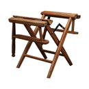 Whitecap Teak Director's Chair W/Cream Cushion 18" Part 61042 - Essenbay Marine