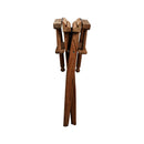 Whitecap Teak Director's Chair W/Cream Cushion 18" Part 61042 - Essenbay Marine