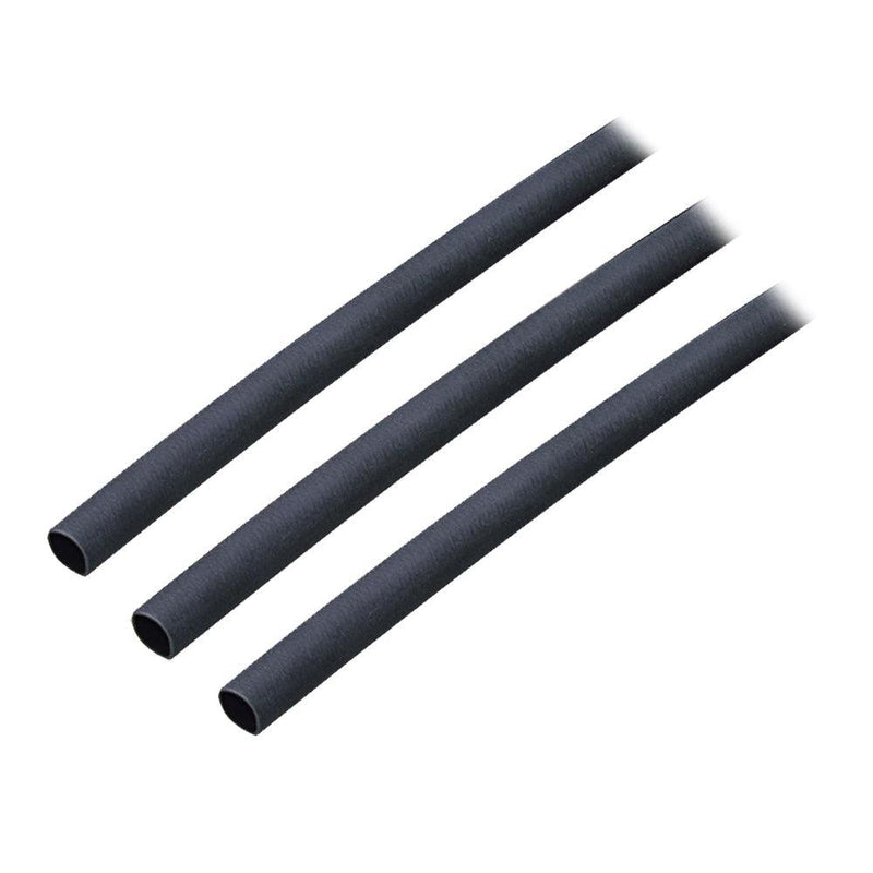 Ancor Adhesive Lined Heat Shrink Tubing (ALT) - 3/16" x 3" - 3-Pack - Black [302103] - Essenbay Marine