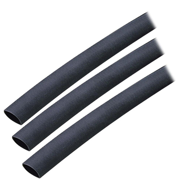 Ancor Adhesive Lined Heat Shrink Tubing (ALT) - 3/8" x 3" - 3-Pack - Black [304103] - Essenbay Marine