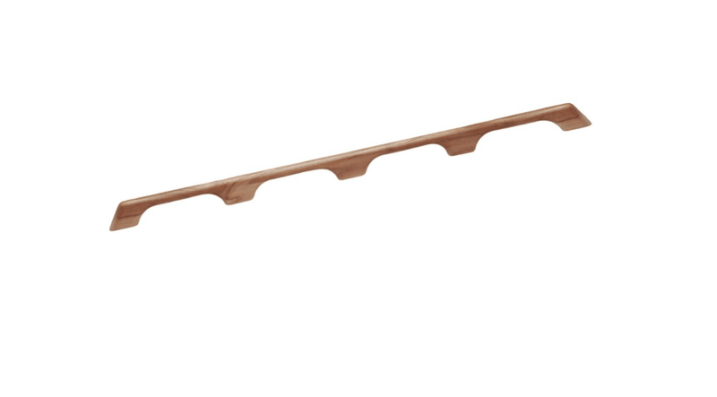 Whitecap 60106 Solid Teak Handrail - 4 Loop - Essenbay Marine