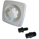 Jabsco Water Pressure Regulator - Flush Mount - White [44412-1045] - Essenbay Marine
