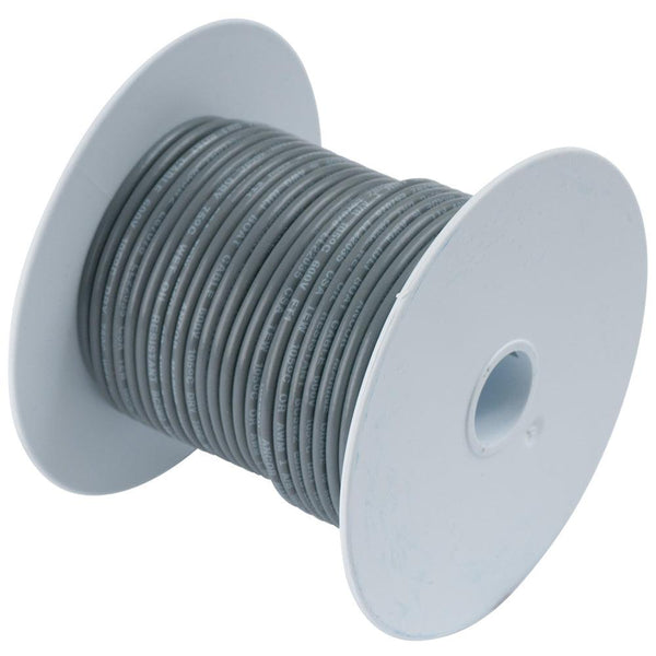 Ancor Grey 16 AWG Tinned Copper Wire - 25' [182403] - Essenbay Marine