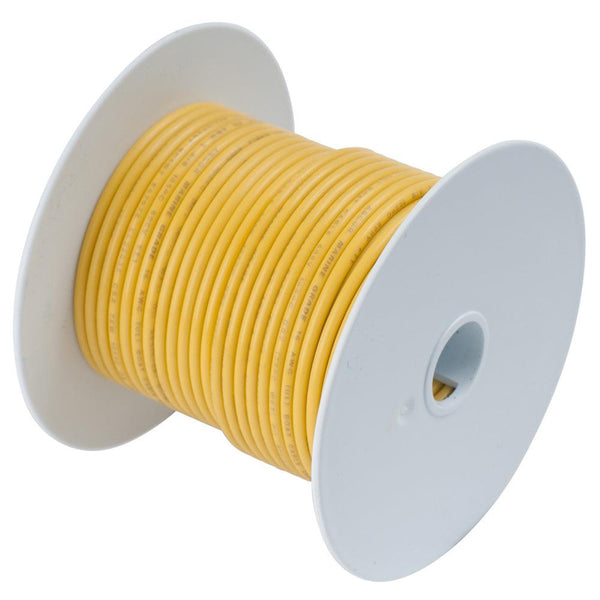 Ancor Yellow 16 AWG Tinned Copper Wire - 25' [183003] - Essenbay Marine