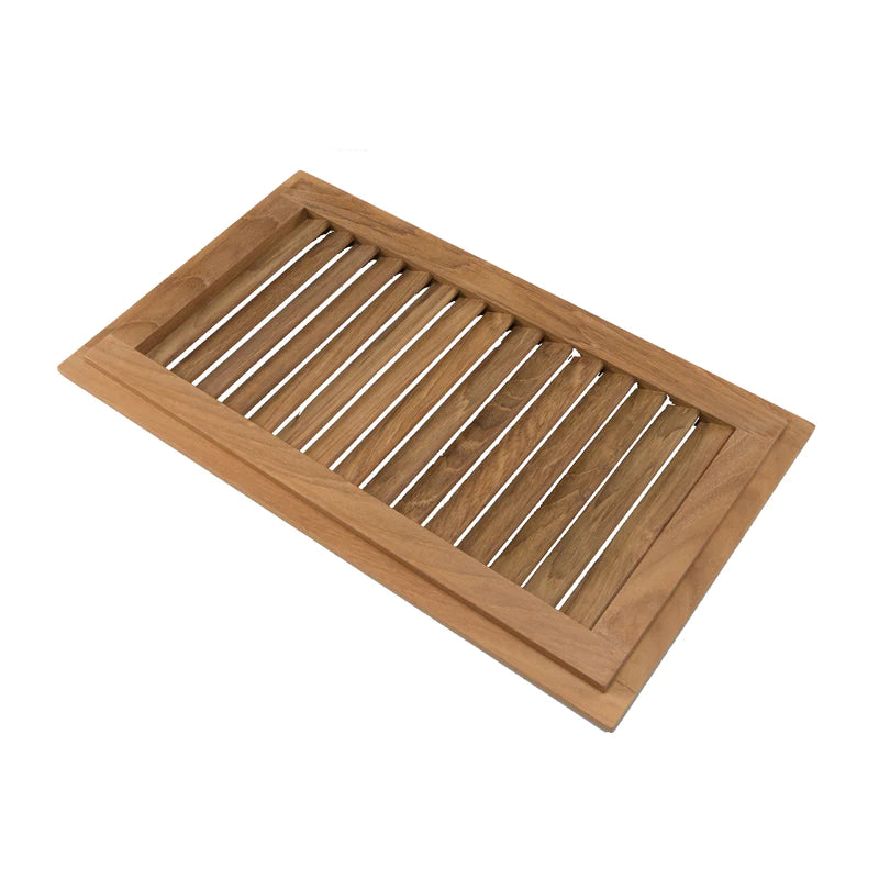 Whitecap Teak Louvered Insert 9-1/8” W x 16” H x 3/4” Part 60710 - Essenbay Marine