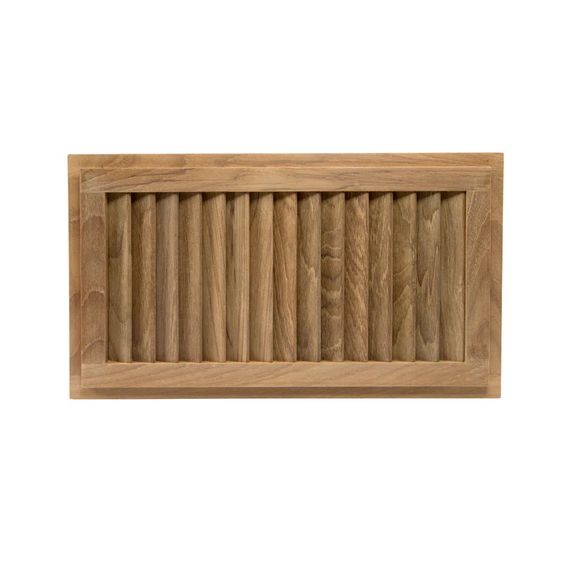 Whitecap Teak Louvered Insert 9-1/8” W x 16” H x 3/4” Part 60710 - Essenbay Marine