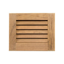 Whitecap Teak Louvered Insert 9-1/8” W x 7-1/2” H x 3/4” Thick Part 60712 - Essenbay Marine