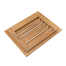 Whitecap Teak Louvered Insert 9-1/8” W x 7-1/2” H x 3/4” Thick Part 60712 - Essenbay Marine