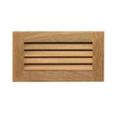Whitecap Teak Louvered Insert 11-3/16” W x 6-3/8” H x 3/4” Thick Part 60714 - Essenbay Marine