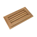Whitecap Teak Louvered Insert 11-3/16” W x 6-3/8” H x 3/4” Thick Part 60714 - Essenbay Marine