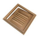 Whitecap Louvered Door & Frame Left Hand Opening 12" x 12" Part 60721 - Essenbay Marine