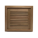 Whitecap Louvered Door & Frame Left Hand Opening 15" x 15" Part 60723 - Essenbay Marine