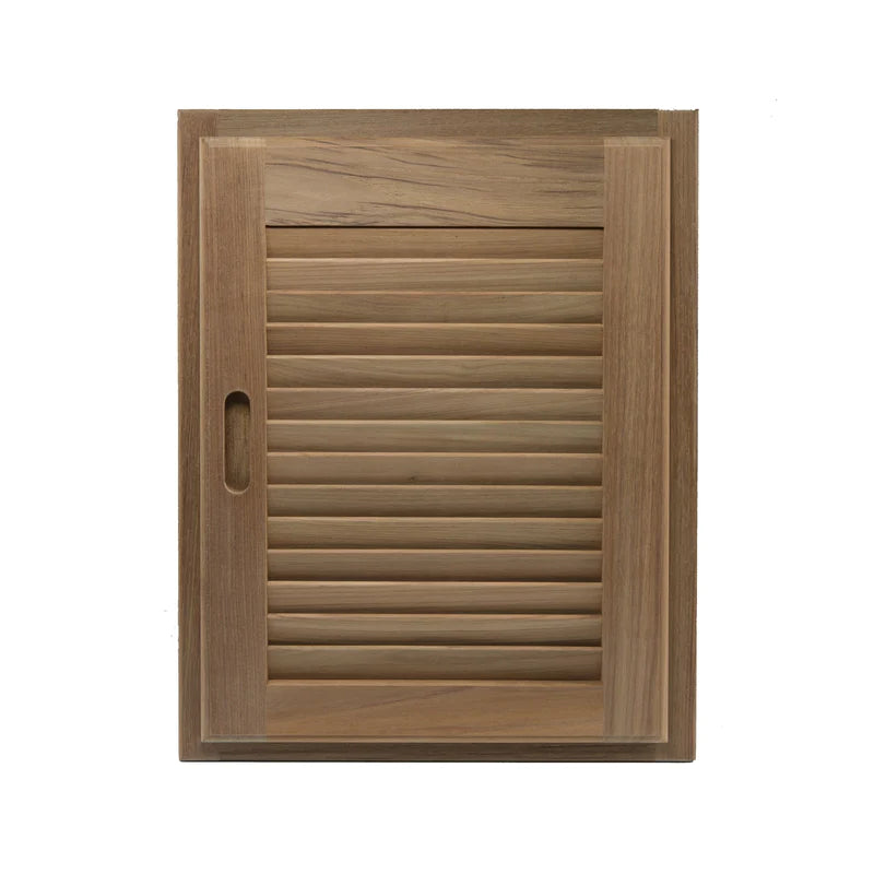 Whitecap Louvered Door & Frame Right Hand Opening 15" x 20" Part 60724 - Essenbay Marine