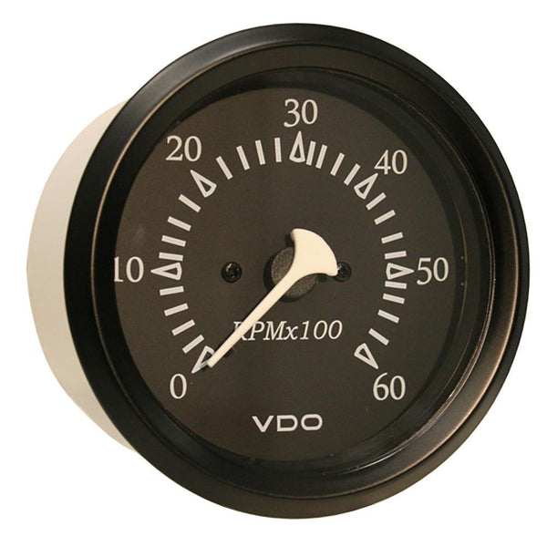 VDO Cockpit Marine 85mm (3-3/8") Sterndrive Tachometer - Black Dial/Bezel [333-11798] - Essenbay Marine