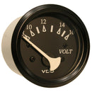 VDO Cockpit Marine 52mm (2-1/16") Voltmeter- Black Dial/Bezel [332-11805] - Essenbay Marine