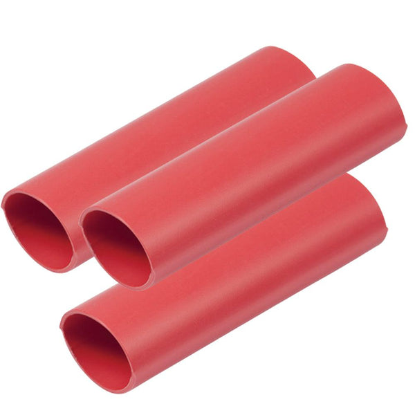 Ancor Heavy Wall Heat Shrink Tubing - 3/4" x 3" - 3-Pack - Red [326603] - Essenbay Marine