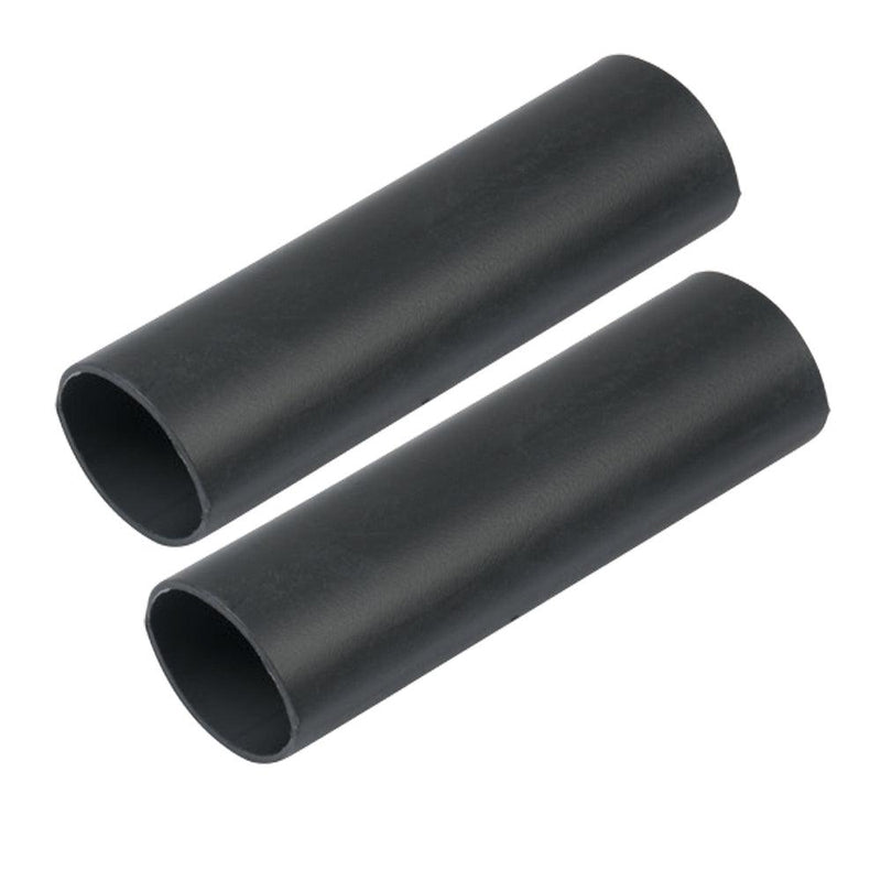 Ancor Heavy Wall Heat Shrink Tubing - 1" x 12" - 2-Pack - Black [327124] - Essenbay Marine