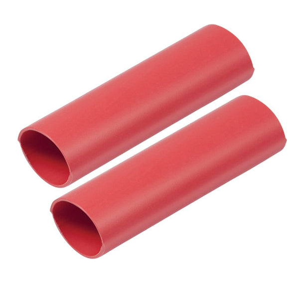 Ancor Heavy Wall Heat Shrink Tubing - 1" x 12" - 2-Pack - Red [327624] - Essenbay Marine
