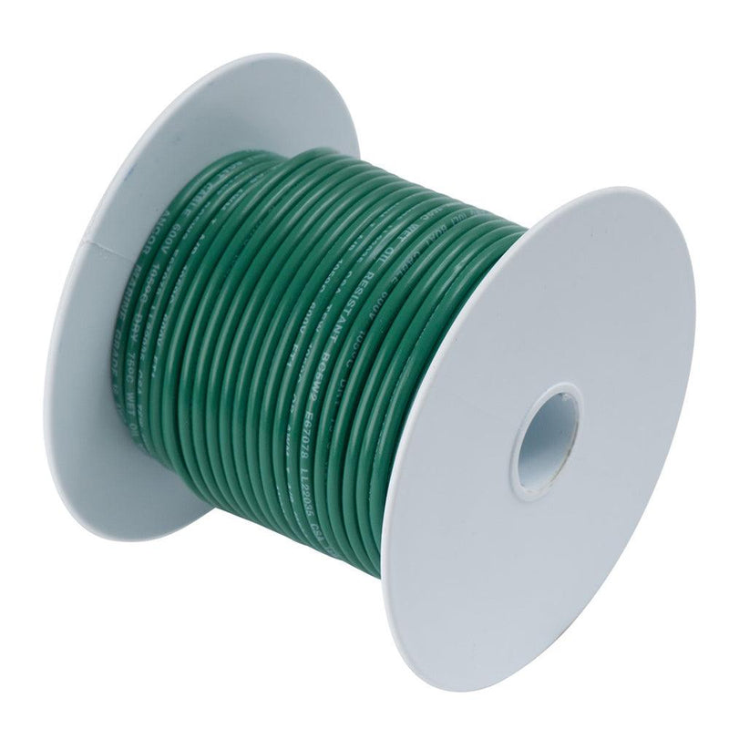 Ancor Green 8 AWG Tinned Copper Wire - 25' [111302] - Essenbay Marine