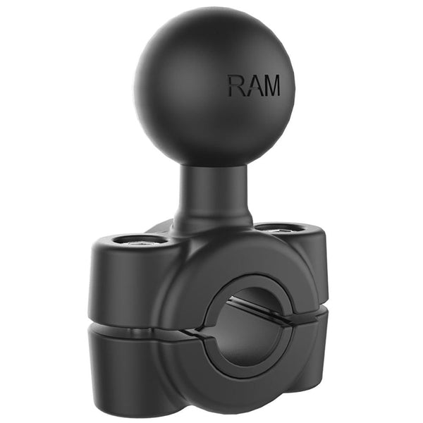 RAM Mount Torque 3/8" - 5/8" Diameter Mini Rail Base w/1" Ball [RAM-B-408-37-62U] - Essenbay Marine