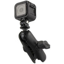 RAM Mount GoPro Hero Adapter with Double Socket Arm [RAM-B-202-GOP1-201U] - Essenbay Marine