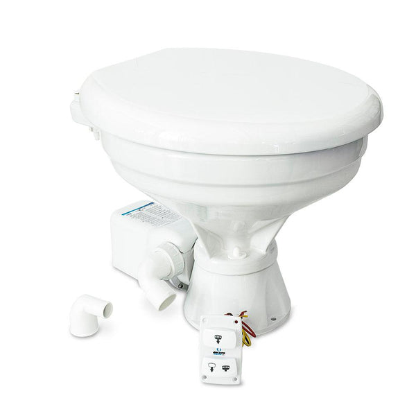 Albin Pump Marine Toilet Silent Electric Compact 12V 07-03-012 - Essenbay Marine