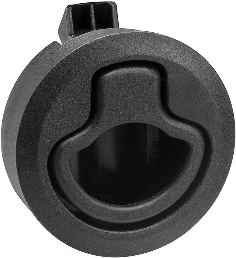 Whitecap Non-Locking Slam Latch Black Nylon 3227BC - Essenbay Marine