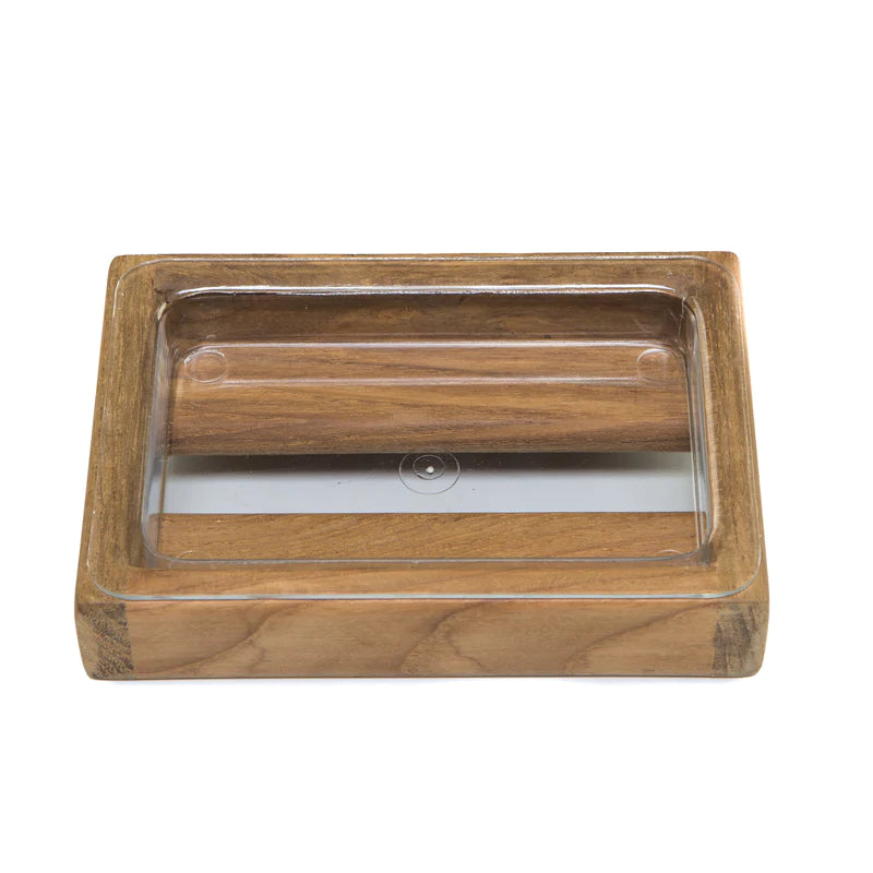 WhiteCap Teak Soap Dish Part 62314 - Essenbay Marine