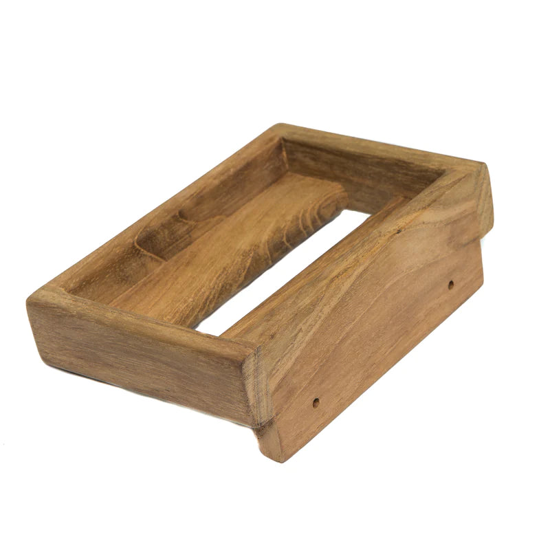 WhiteCap Teak Soap Dish Part 62314 - Essenbay Marine