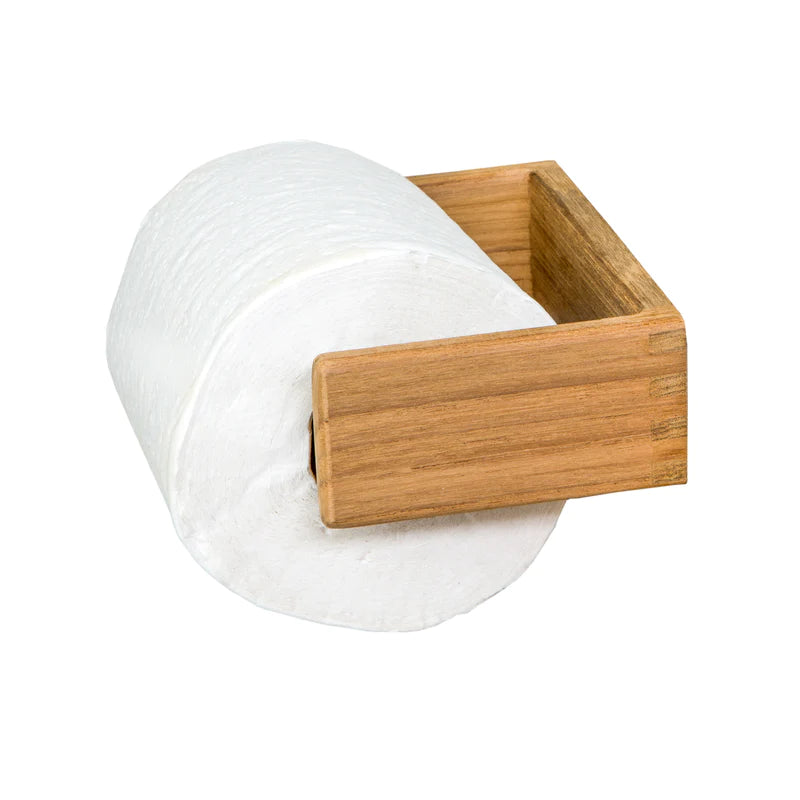 Whitecap Teak Wall-Mount Paper Towel Holder