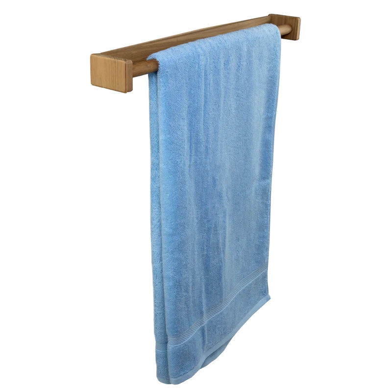 Whitecap Teak Long Towel Rack 22" W x 1-7/8" H x 3" D  Part 62336 - Essenbay Marine