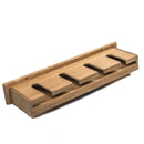 Whitecap Teak Wine Glass Rack With Shelf Part 62426 - Essenbay Marine